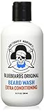 Bluebeards Original Beard Wash and Conditioner for Men, 8.5 oz. - Natural Beard Wash and Beard Moisturizer, with Aloe & Lime - Deeply Cleans, Softens, and Conditions Your Beard and Skin - Made in USA