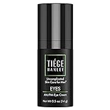 Tiege Hanley Eye Cream for Men (EYES) | Morning and Night | Caffeine to Fight Dark Circles and Wrinkles like a Ninja | Fragrance Free for Sensitive Skin | 0.5 Ounces