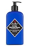 Jack Black - Pure Clean Daily Facial Cleanser, 3, 6 and 16 fl oz – 2-in-1 Facial Cleanser and Toner, Removes Dirt and Oil, PureScience Formula, Certified Organic Ingredients, Aloe and Sage Leaf