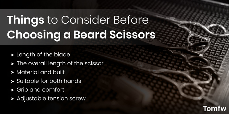 things to consider before buying mustache scissor