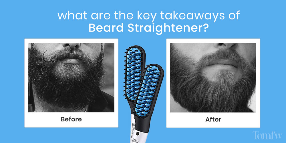 beard straightening comb