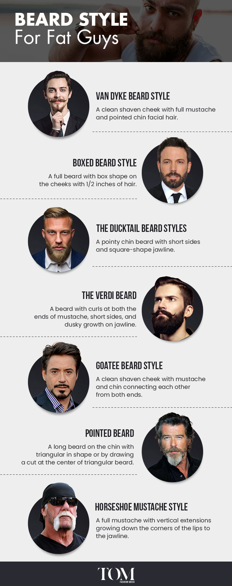 Click To Find The Best Look With Beard Styles for Fat Guys
