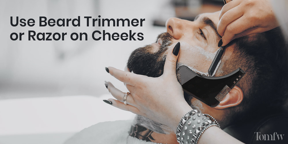 how to use beard shaping tool