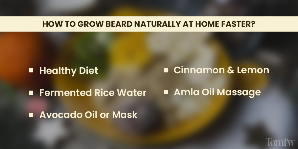 how to grow a beard naturally