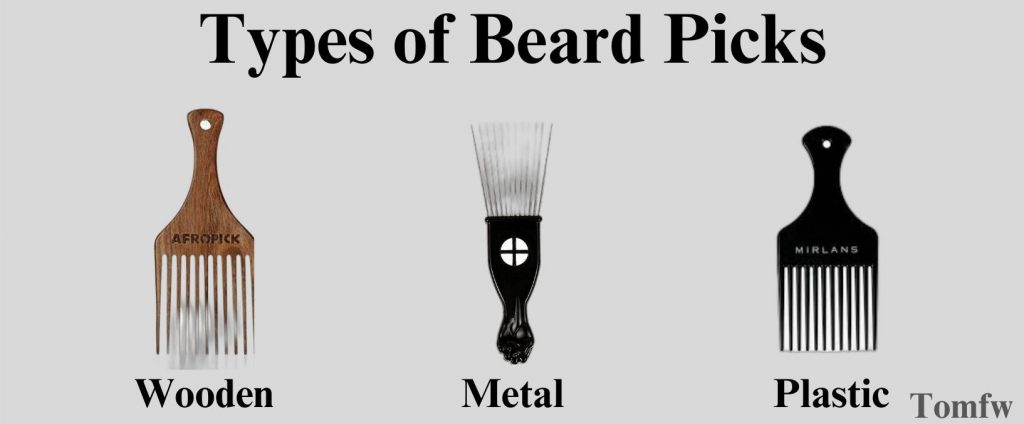 types of beard picks